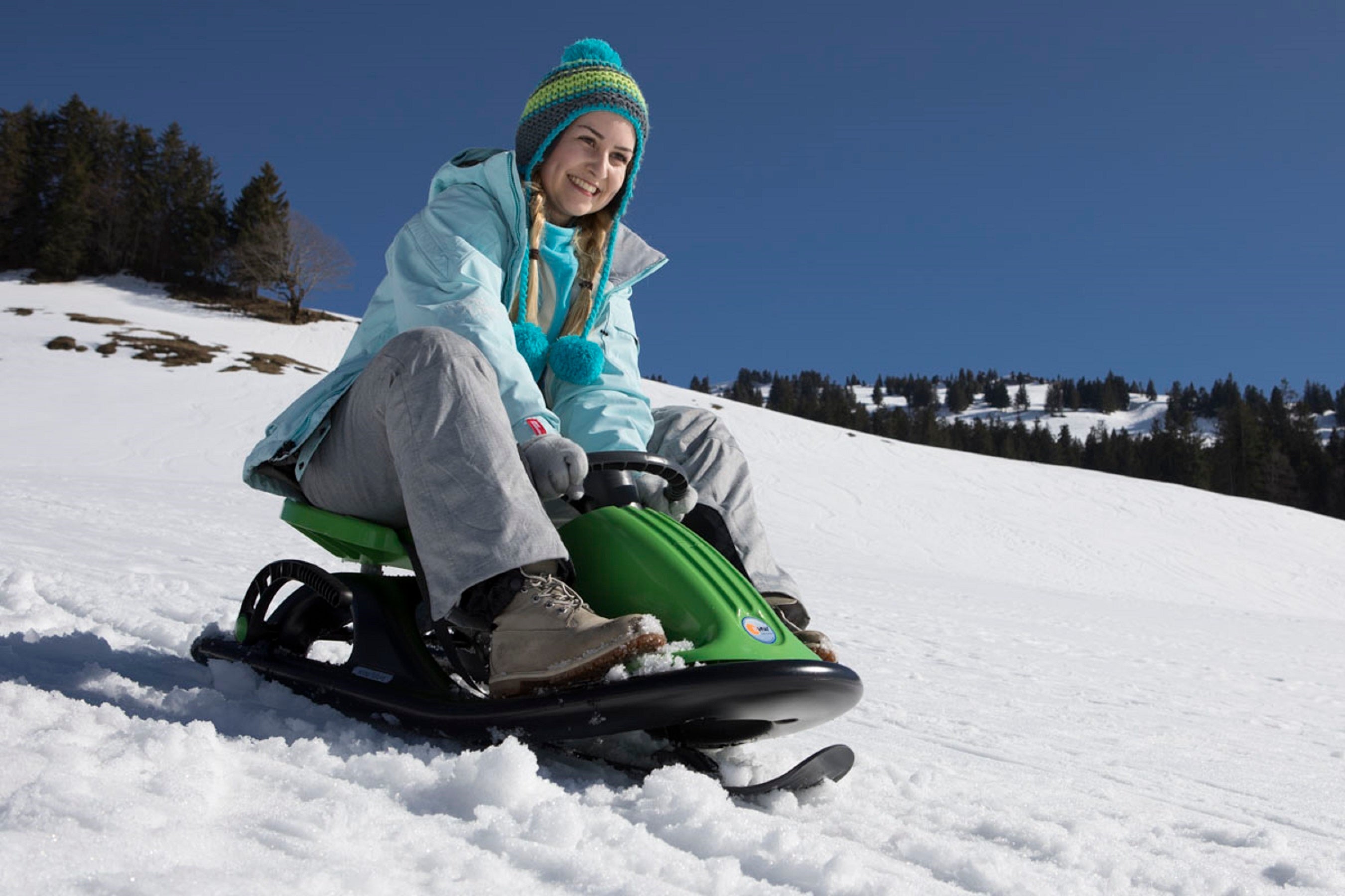 Lifestyle on german built toboggin