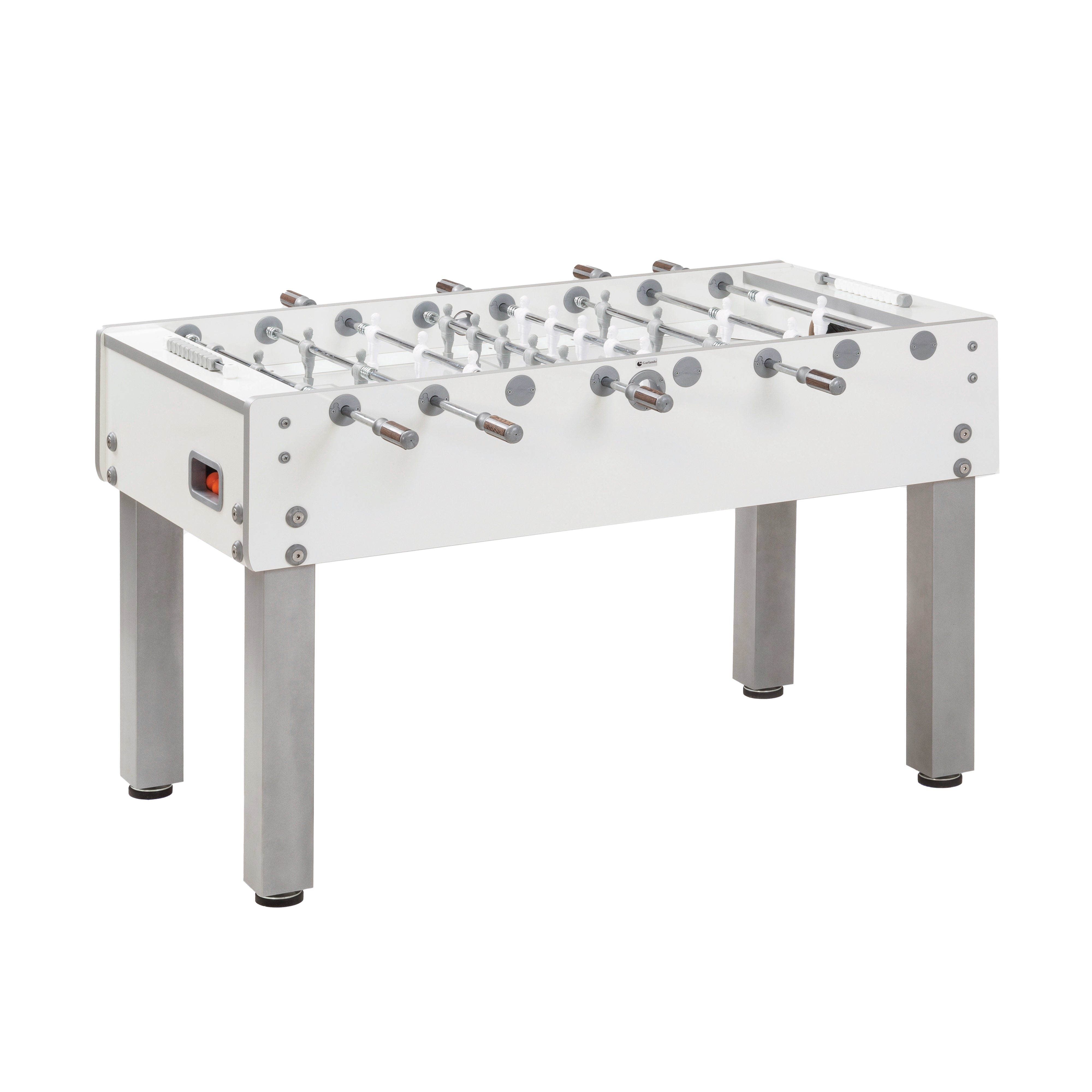 The Garlando G-500 Indoor Foosball Table has excellent stability and outstanding playability characteristics, while also boasting a stylish, ultramodern design.