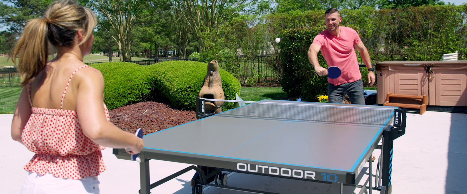 Kettler Brand Outdoor Table Tennis Table