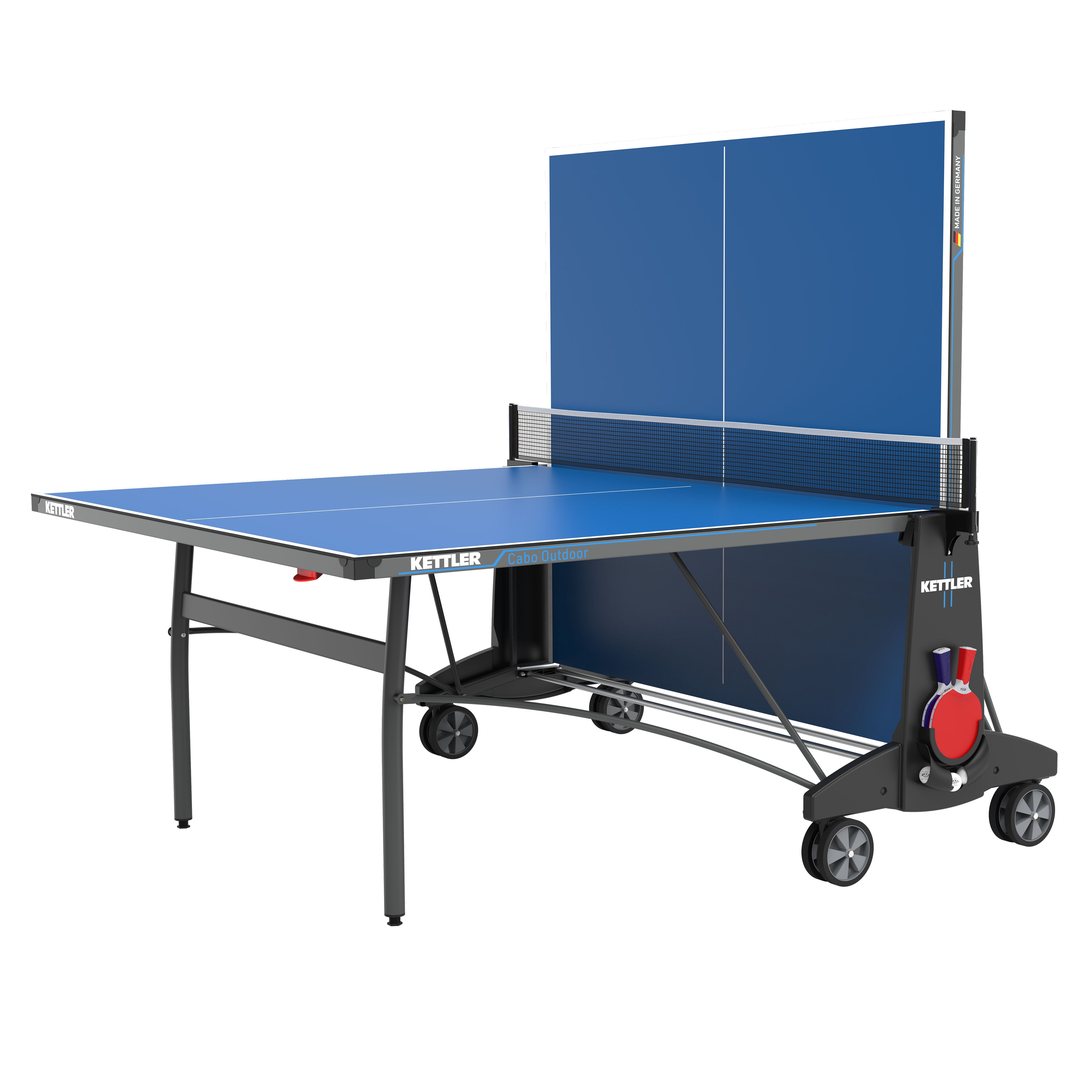 Cabo Outdoor Table Tennis Table 2-Player Bundle