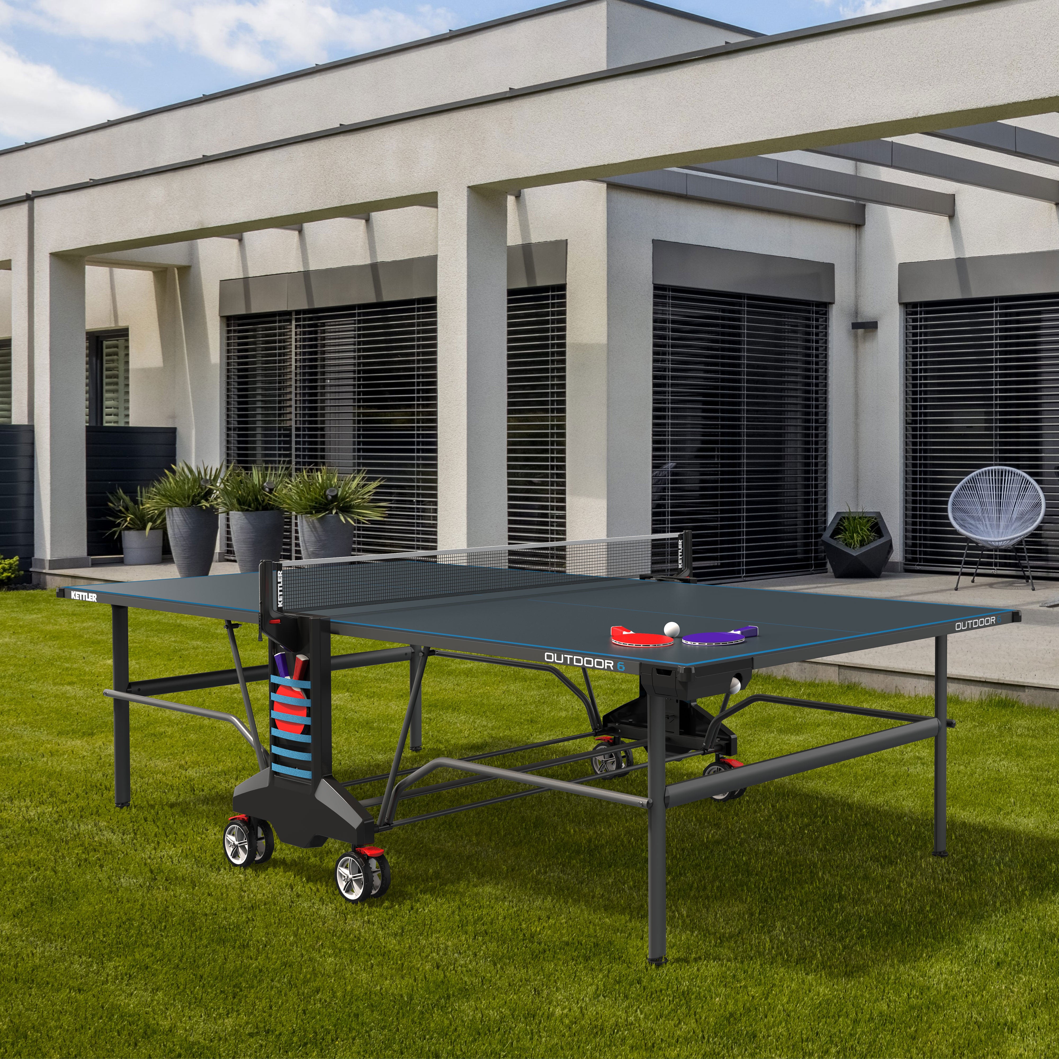 Outdoor 6 Table Tennis Table