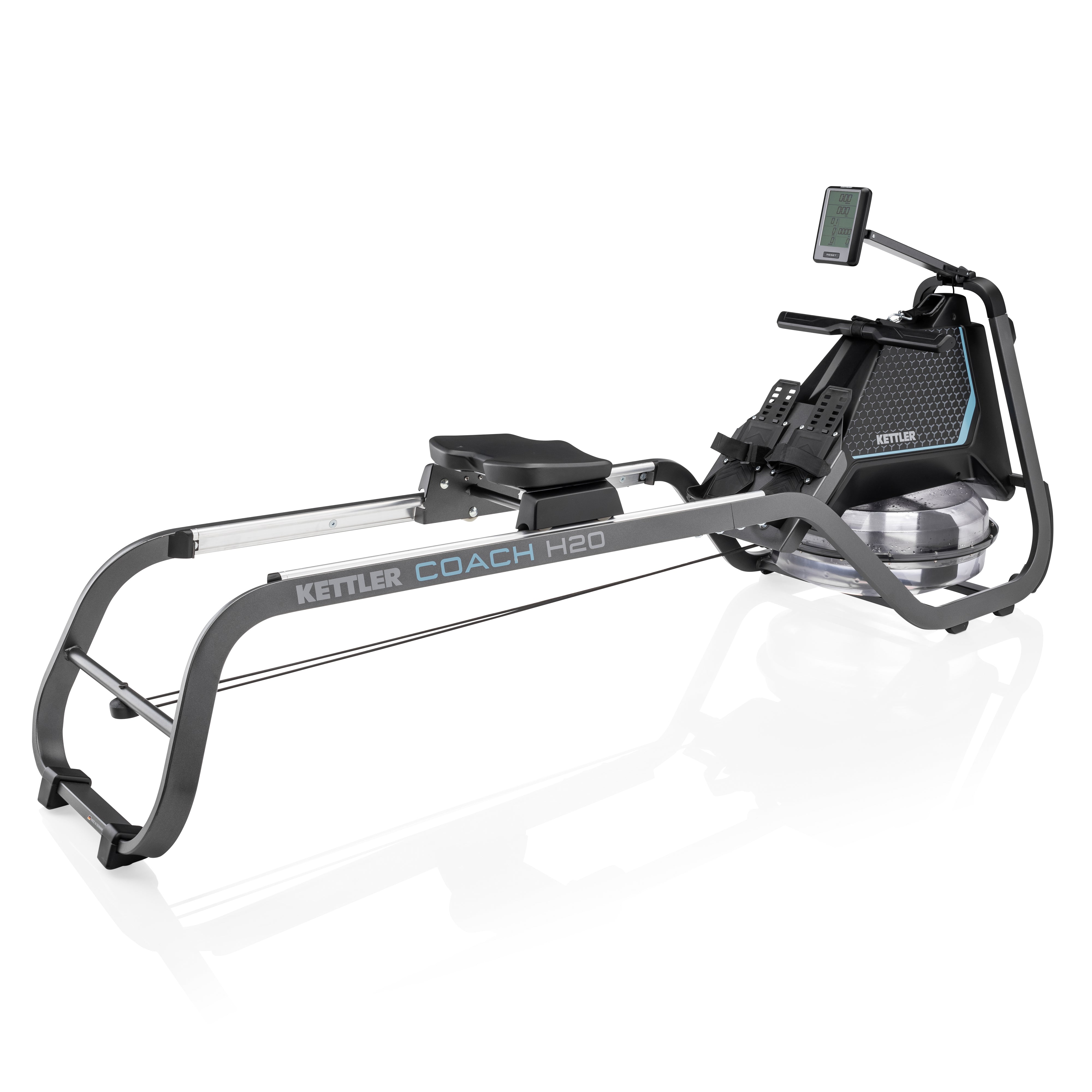 Studio image of the Coach H20 rowing machine