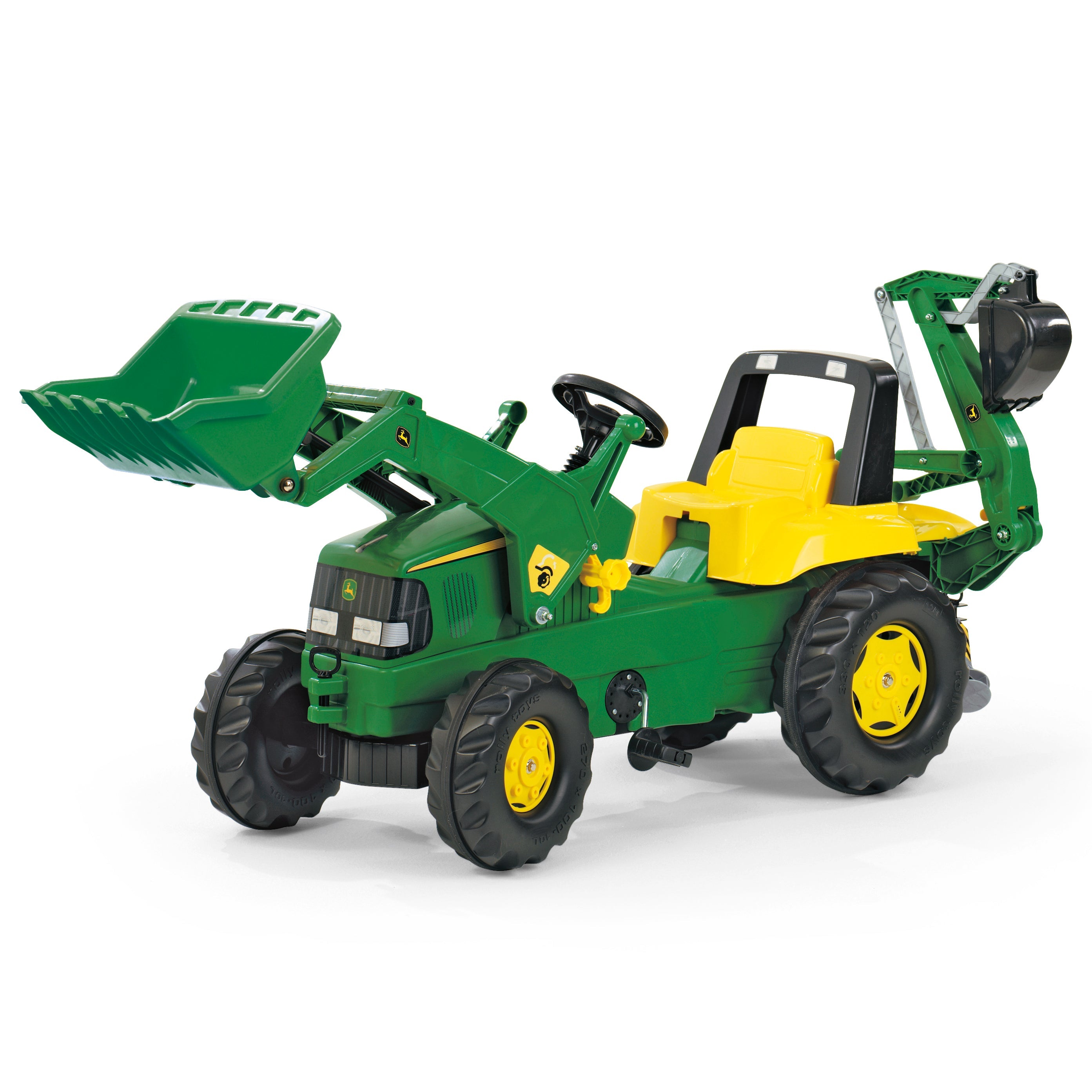 John Deere Pedal Loader With Backhoe