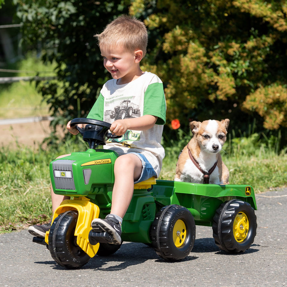 John Deere ride-on pedal tractor