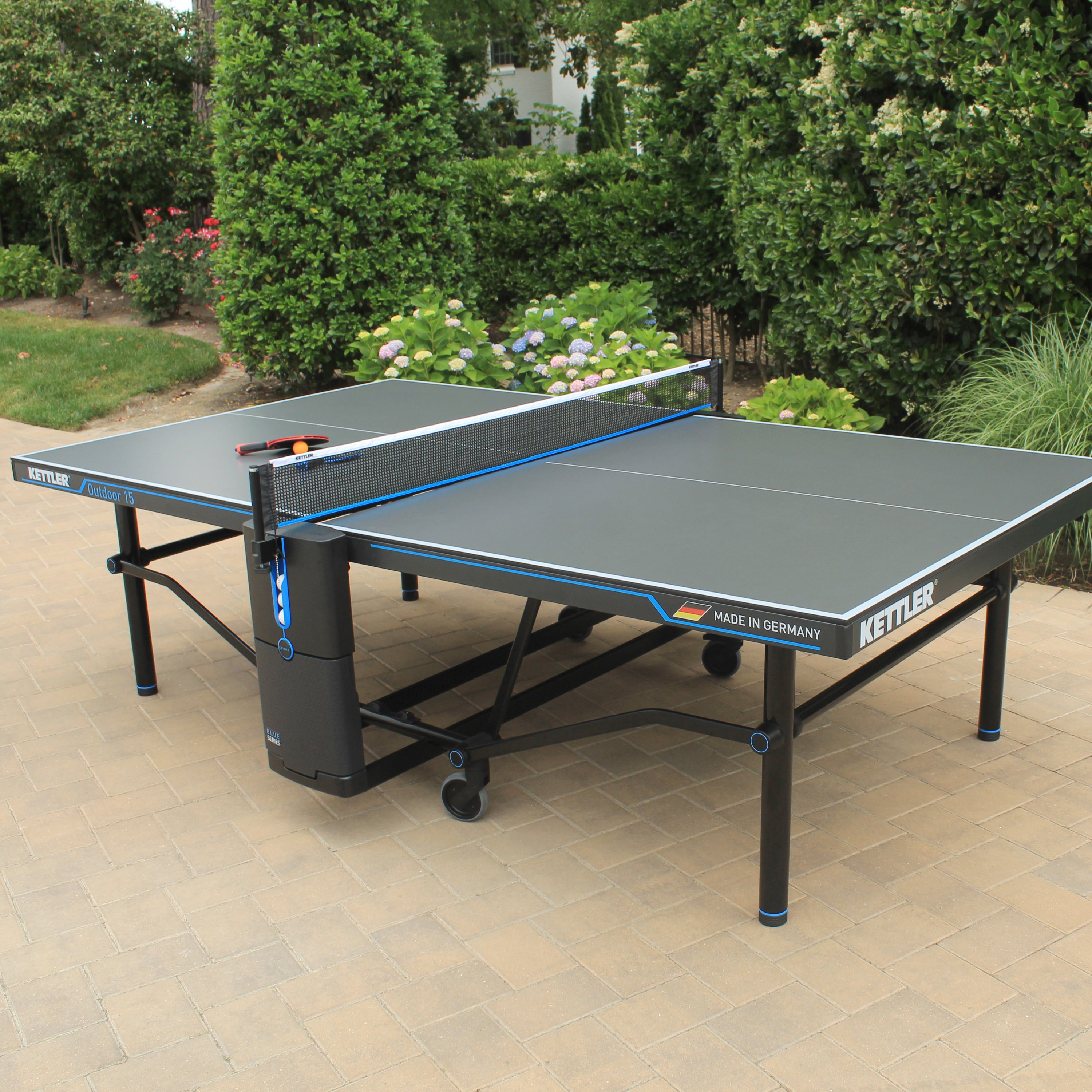 kettler classic outdoor Monaco Table Tennis Table 2-Player Bundle level play for both home and commercial settings Kettler Canada
