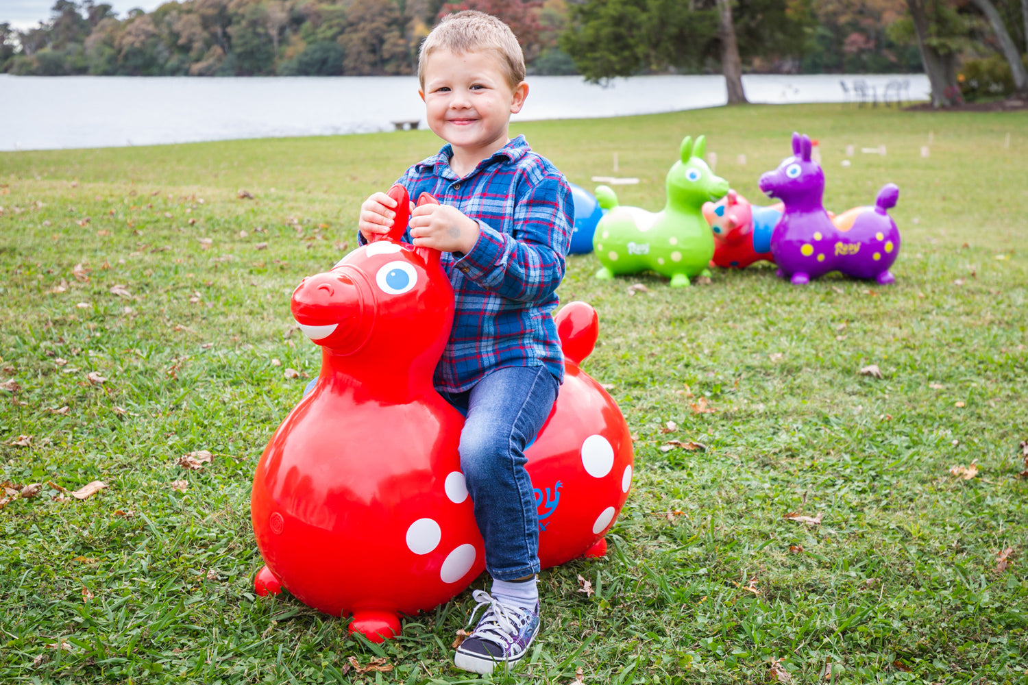 Rody MAX Red Inflatable Bounce Horse With Pump – Kettler Canada