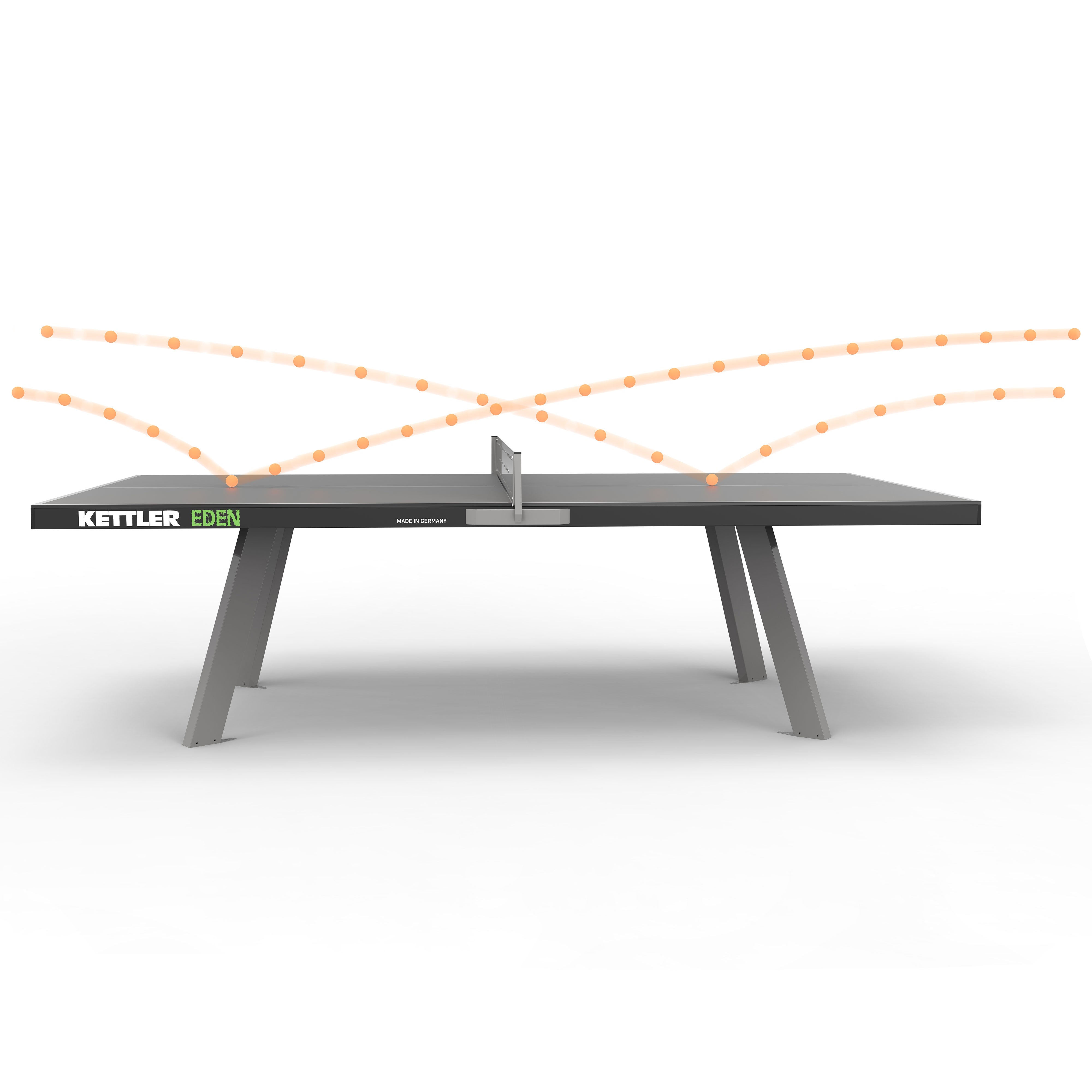 Eden Outdoor Stationary Table Tennis Table