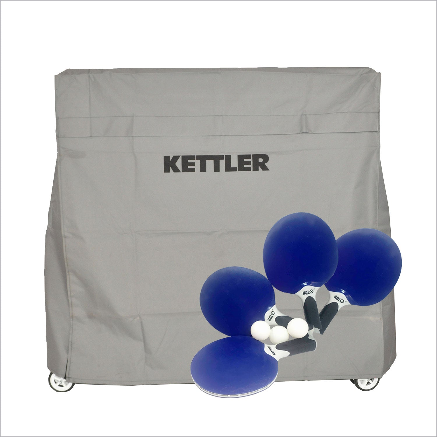 Berlin Pro Outdoor Table Tennis Table - 4-Player Bundle