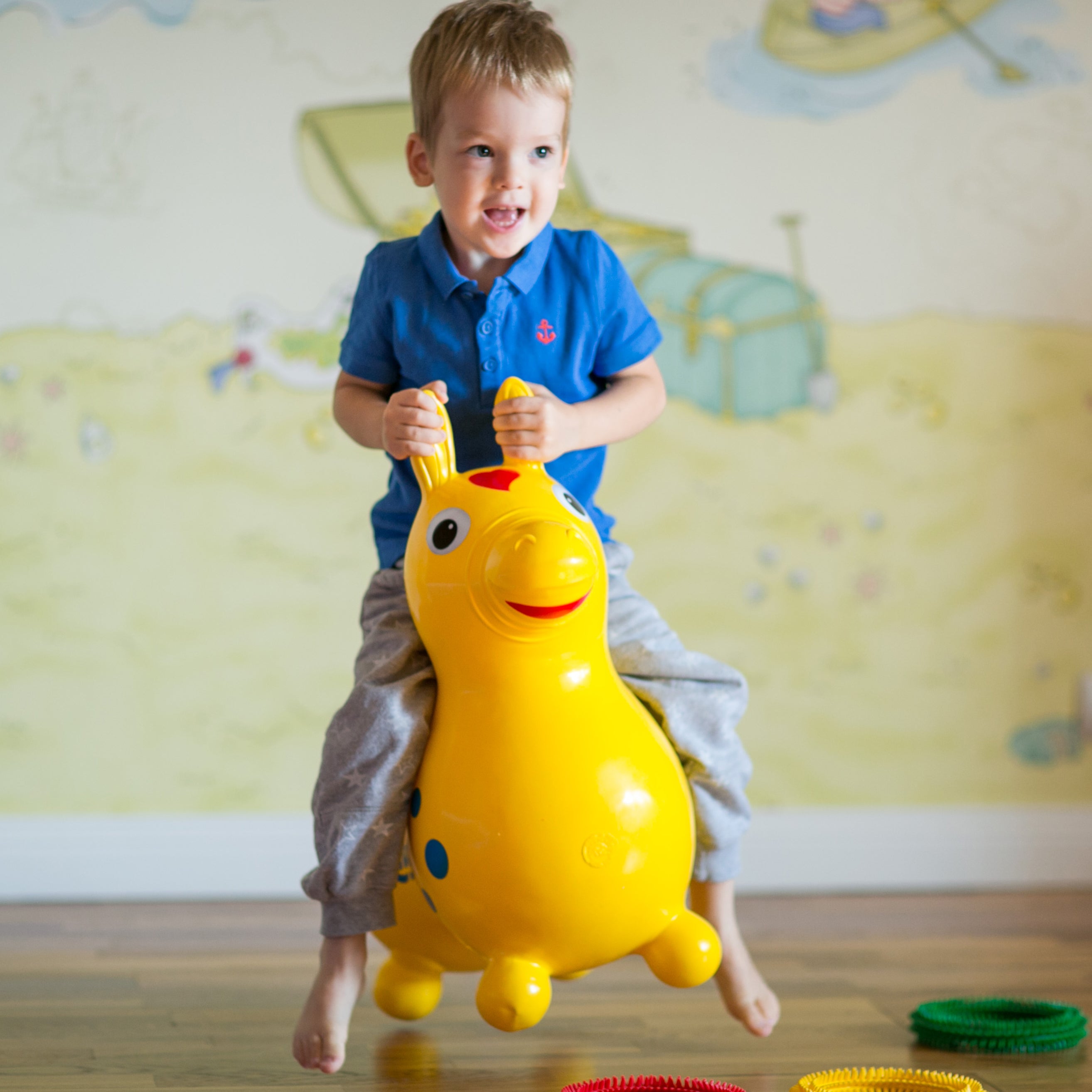 Rody Inflatable Bounce Horse With Pump